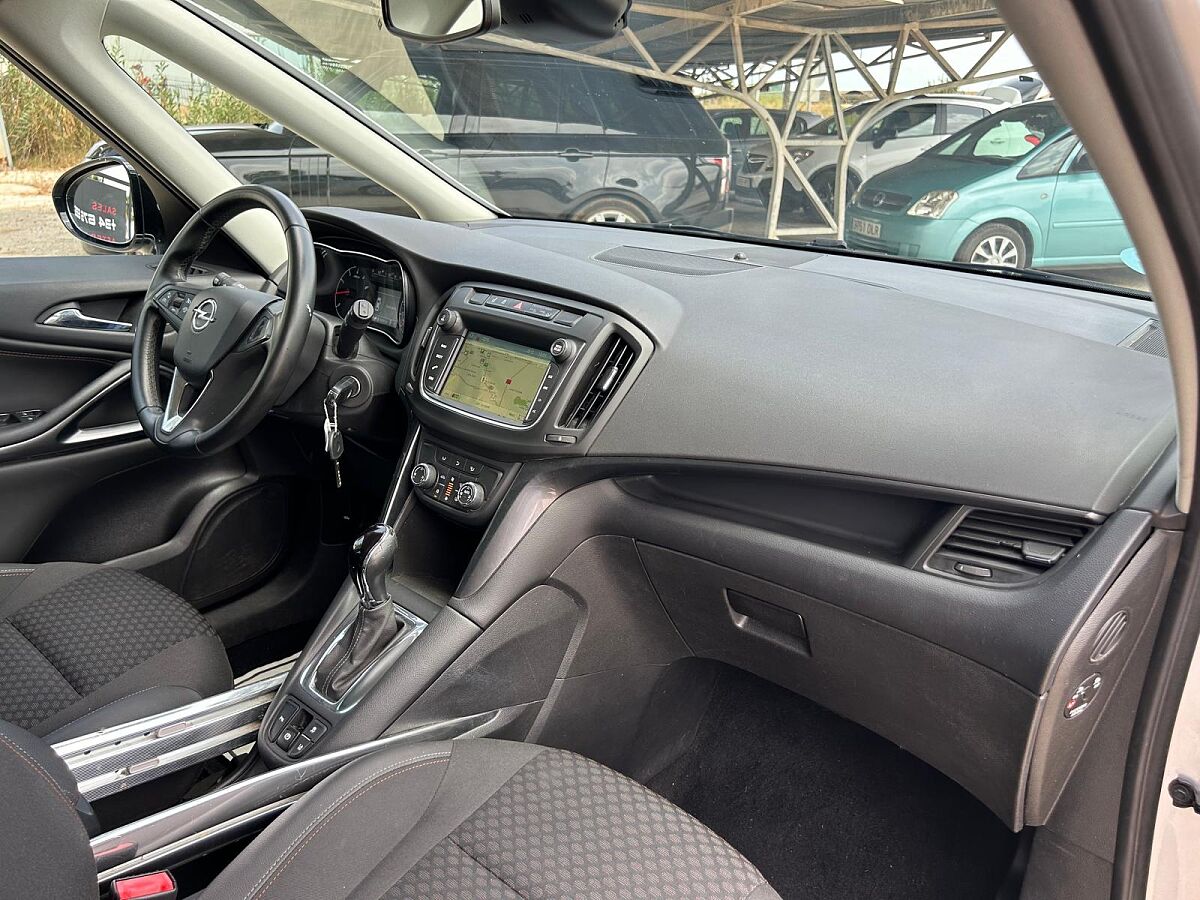 OPEL ZAFIRA TOURER 1.4 AUTO SPANISH LHD IN SPAIN 96000 MILES 7 SEATS SUPERB 2017